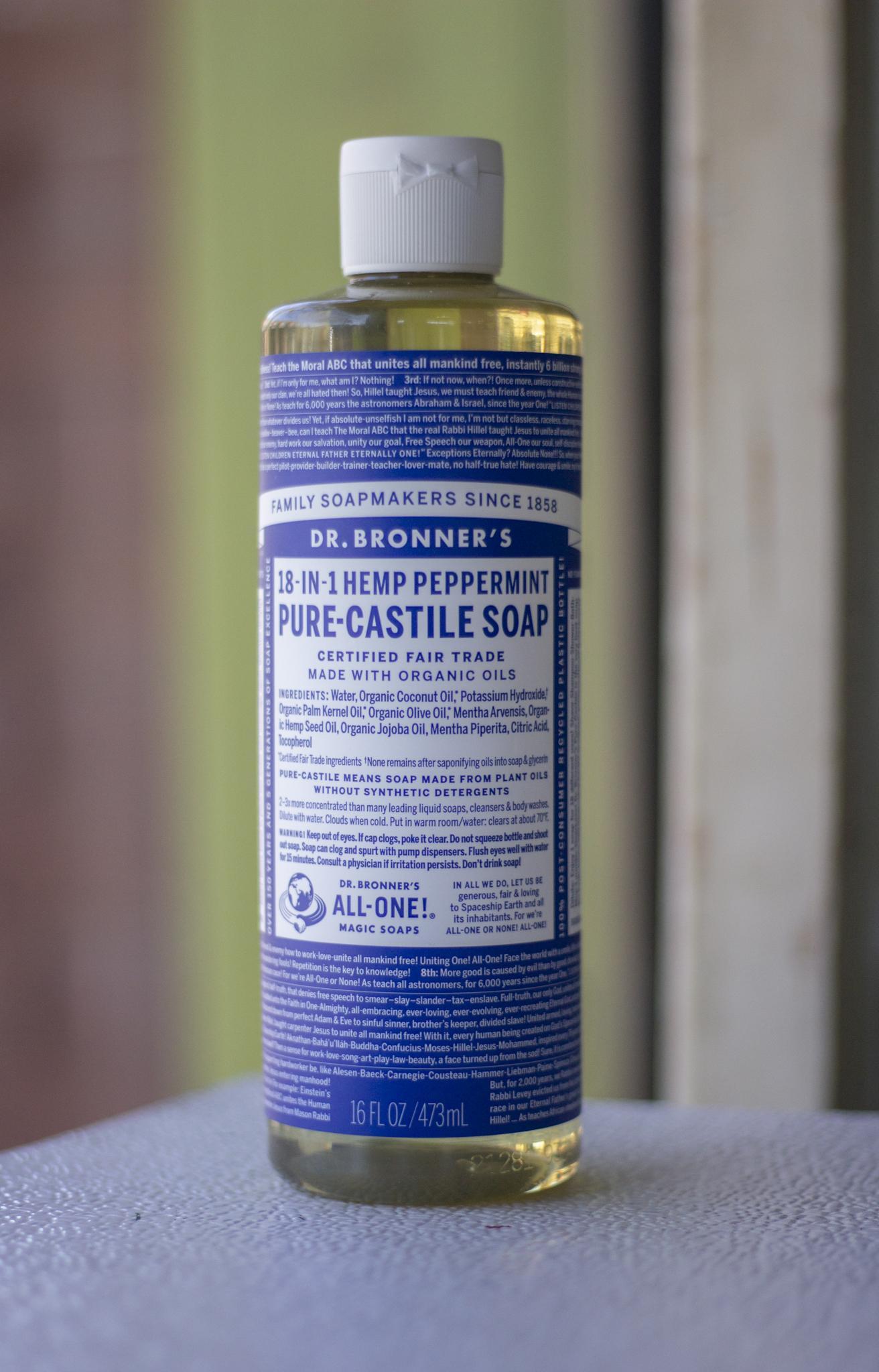 Dr. Bronner's Pure Castile Soap 16 oz