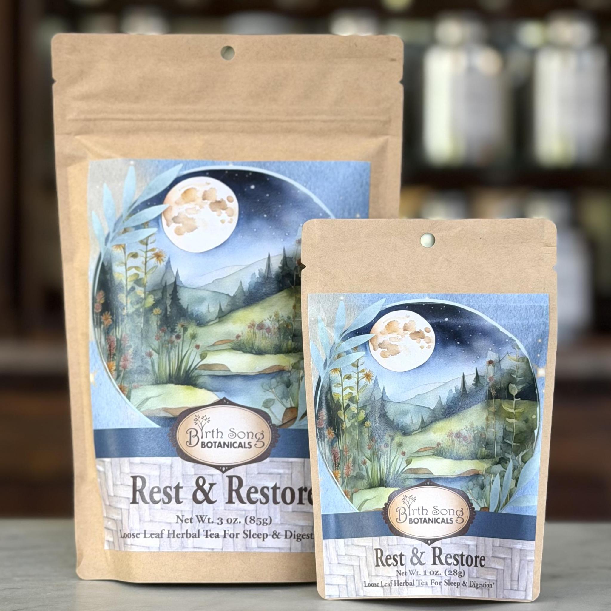 Birth Song - Rest and Restore Herbal Tea