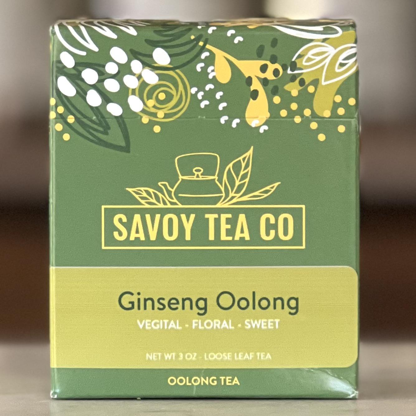 Savoy Tea Co - Ginseng Oolong