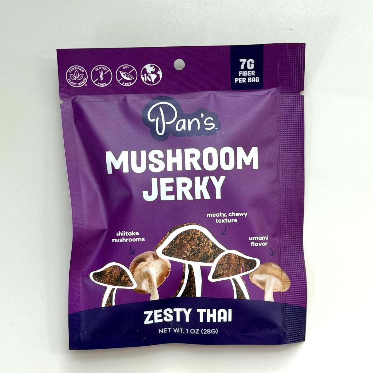 Pan's Mushroom Jerky - 1 oz
