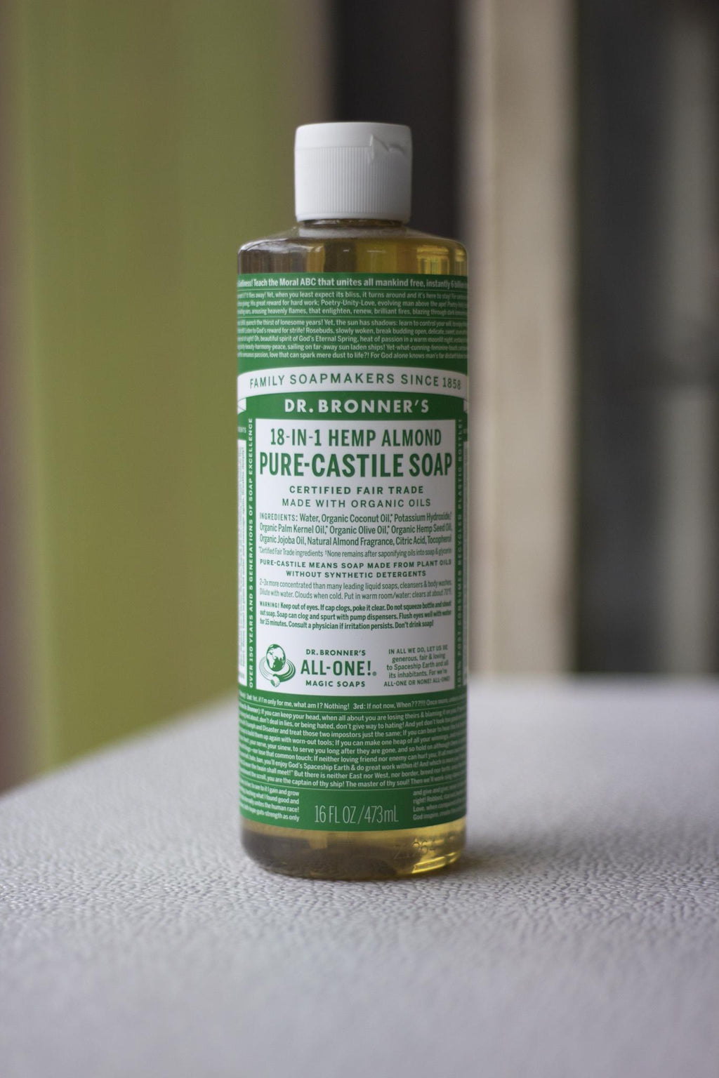 Dr. Bronner's Pure Castile Soap 16 oz