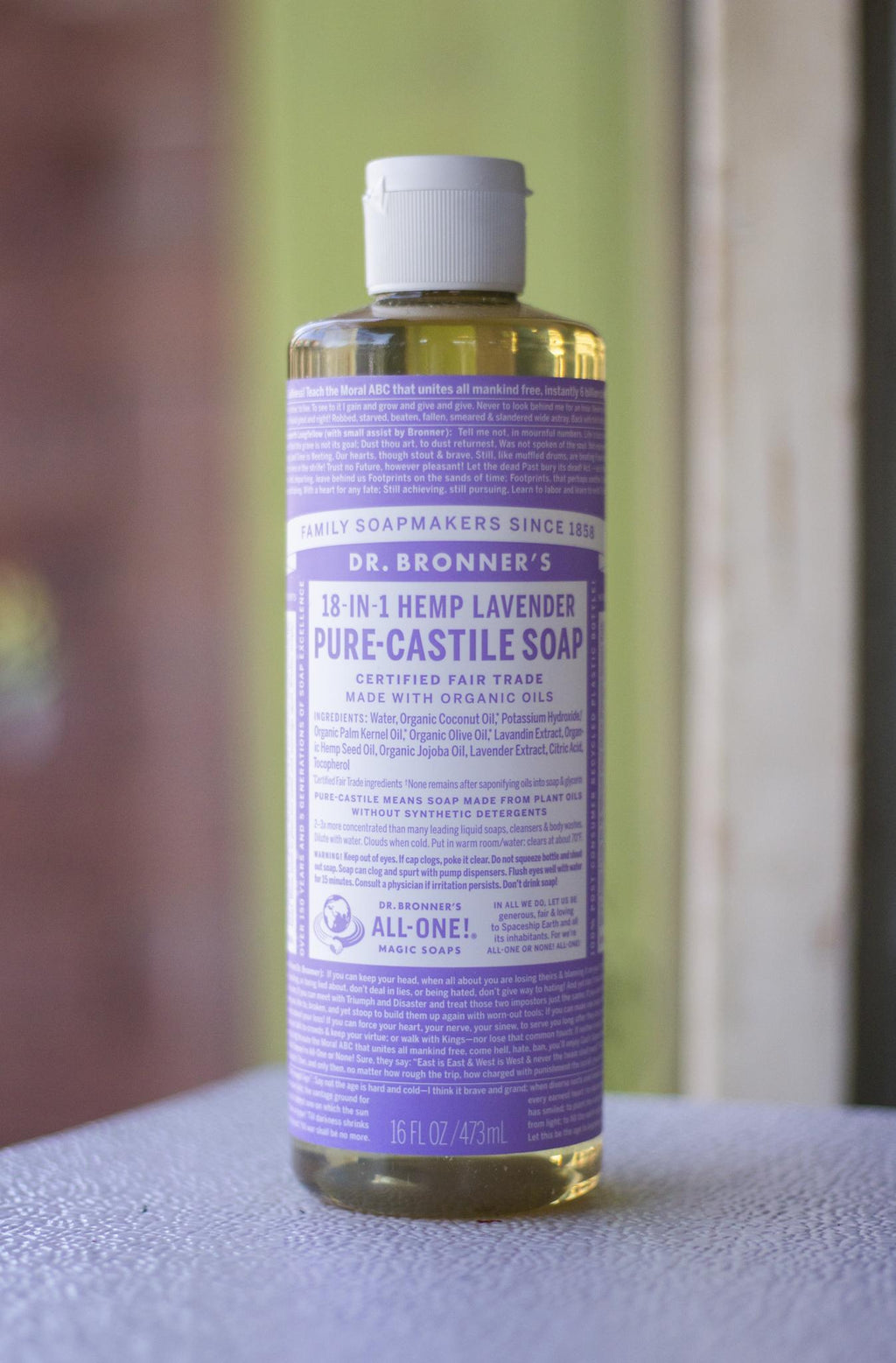 Dr. Bronner's Pure Castile Soap 16 oz