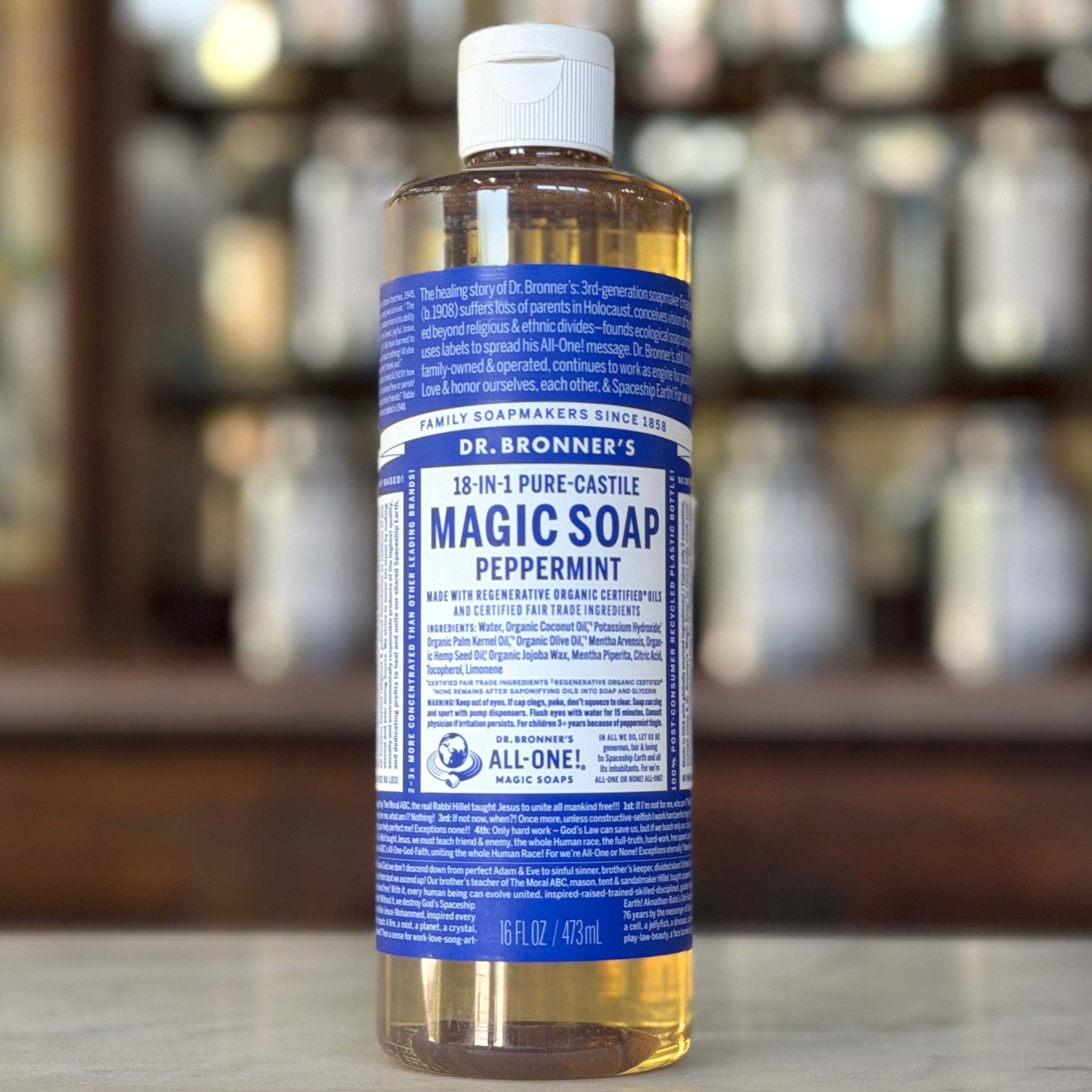 Dr. Bronner's Pure Castile Soap 16 oz