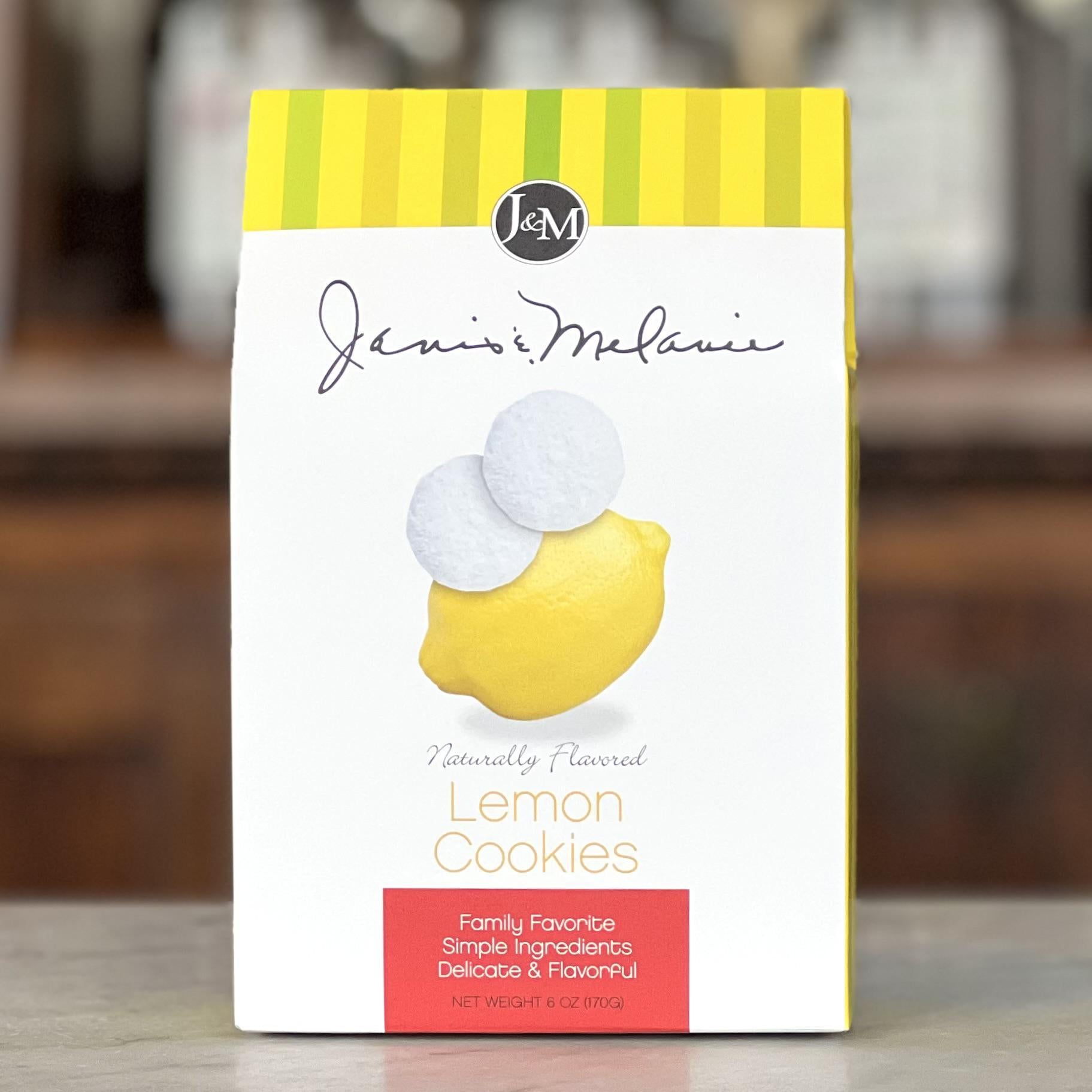J & M Tea Cookies Lemon – The Green Corner Store