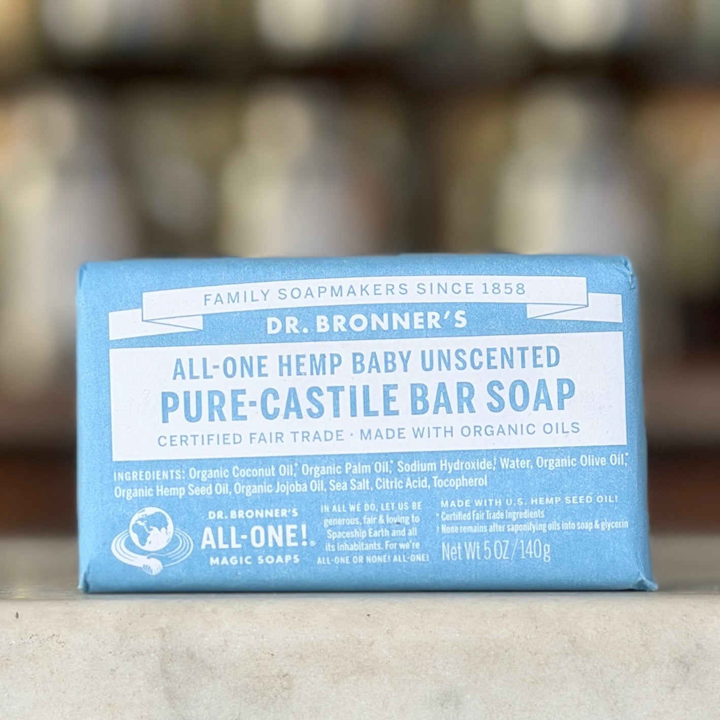 Dr. Bronner's Pure Castile Bar Soap 5 oz
