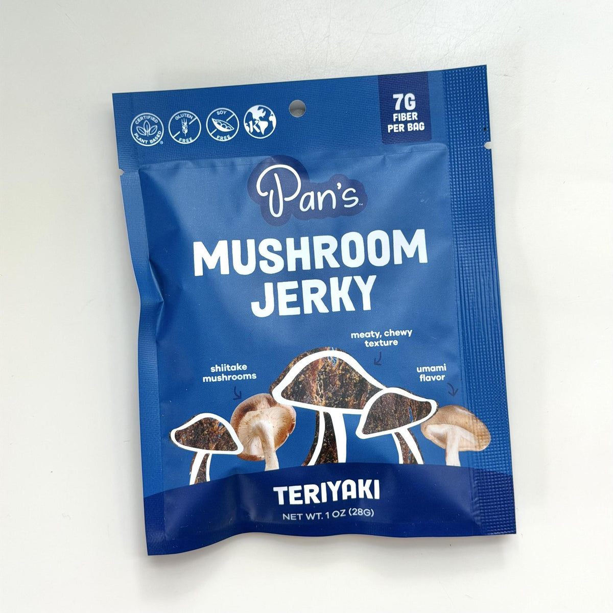 Pan's Mushroom Jerky - 1 oz