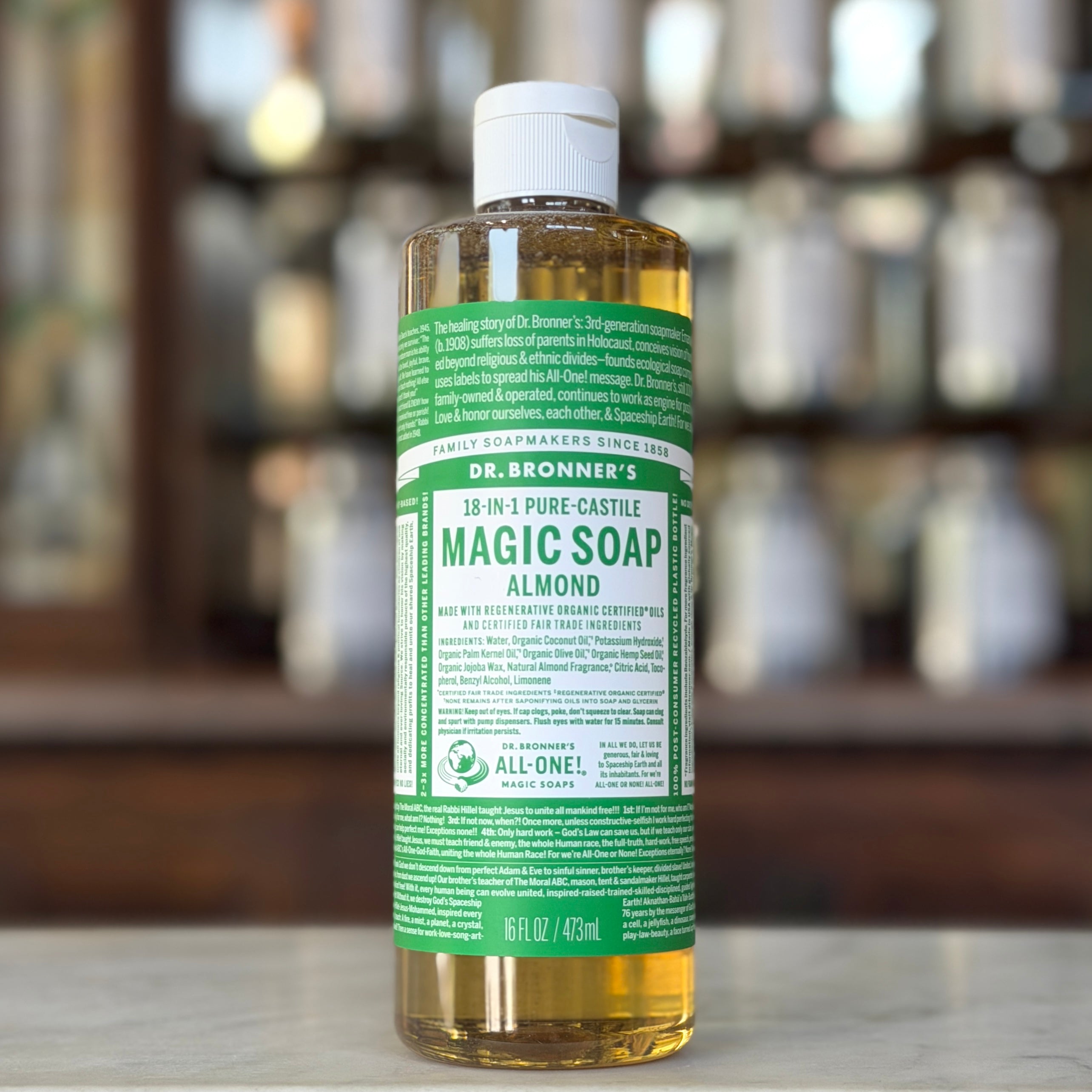 Dr. Bronner's Pure Castile Soap 16 oz