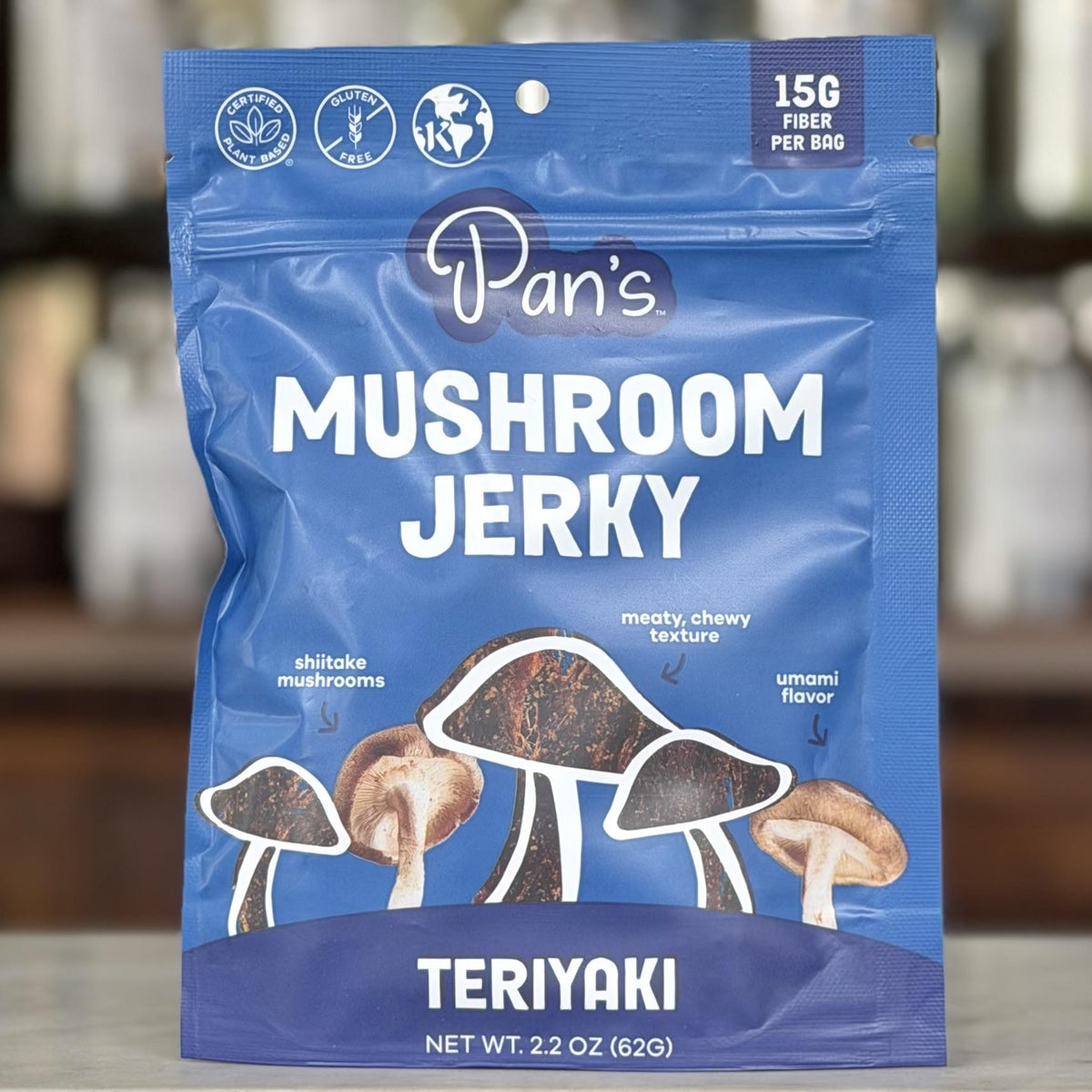 Pan's Mushroom Jerky - 2.2 oz