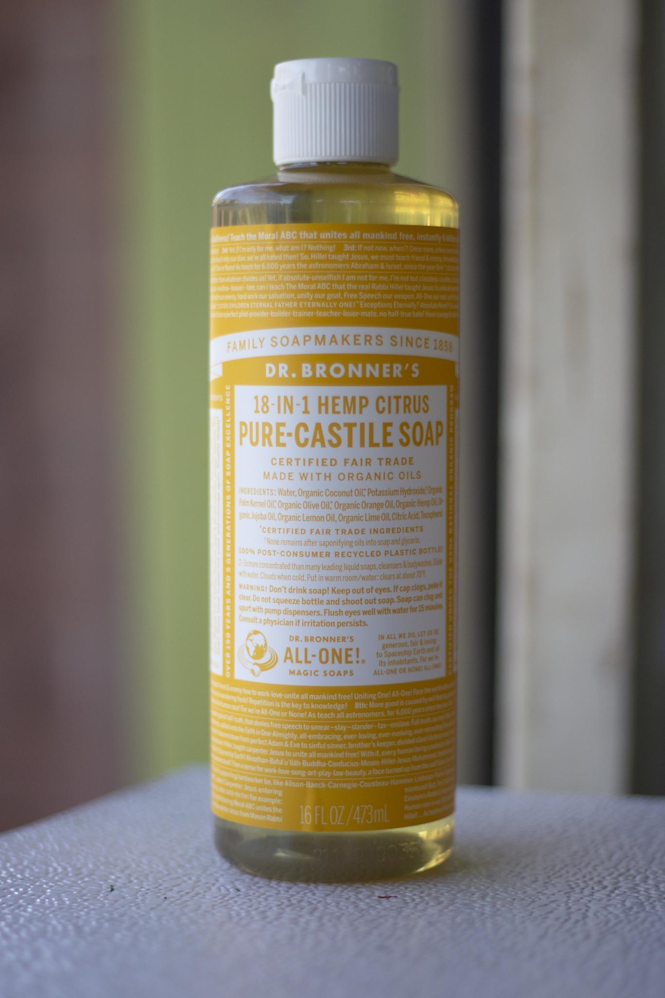 Dr. Bronner's Pure Castile Soap 16 oz