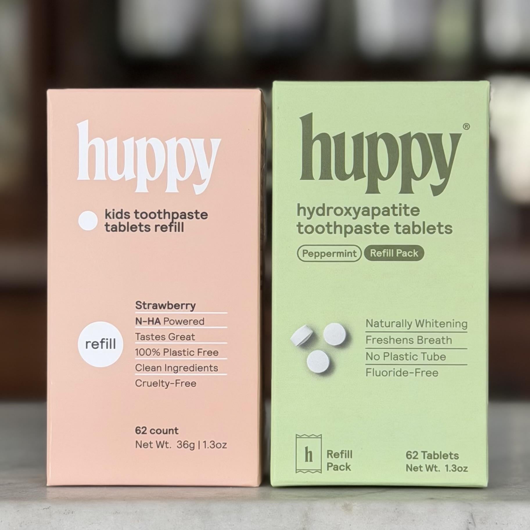 Huppy Toothpaste Tablets - Refill Pack