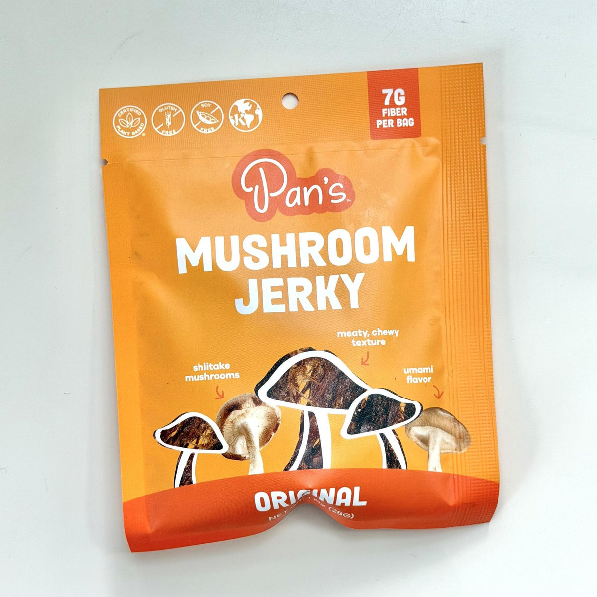 Pan's Mushroom Jerky - 1 oz