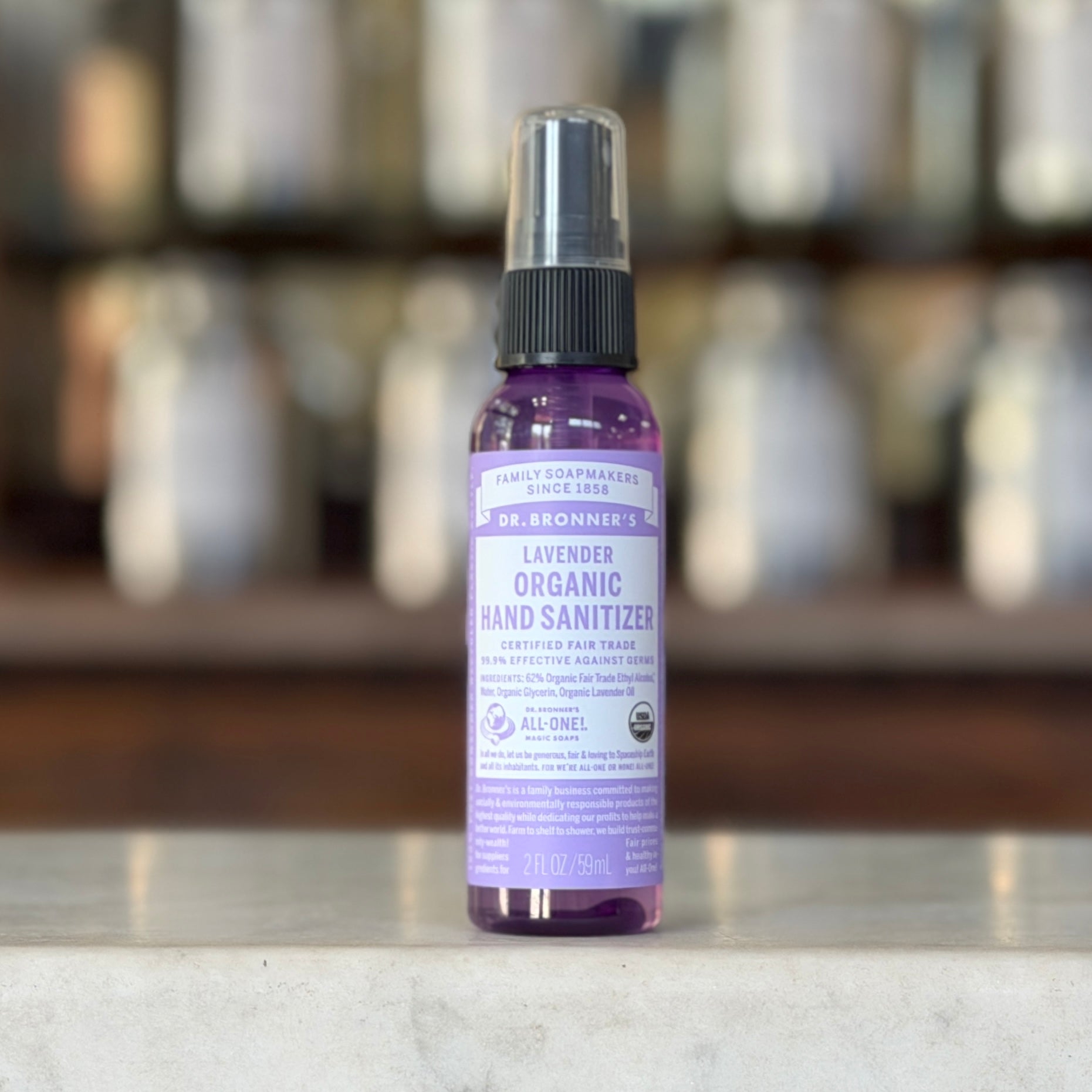 Dr. Bronner's Organic Hand Sanitizer