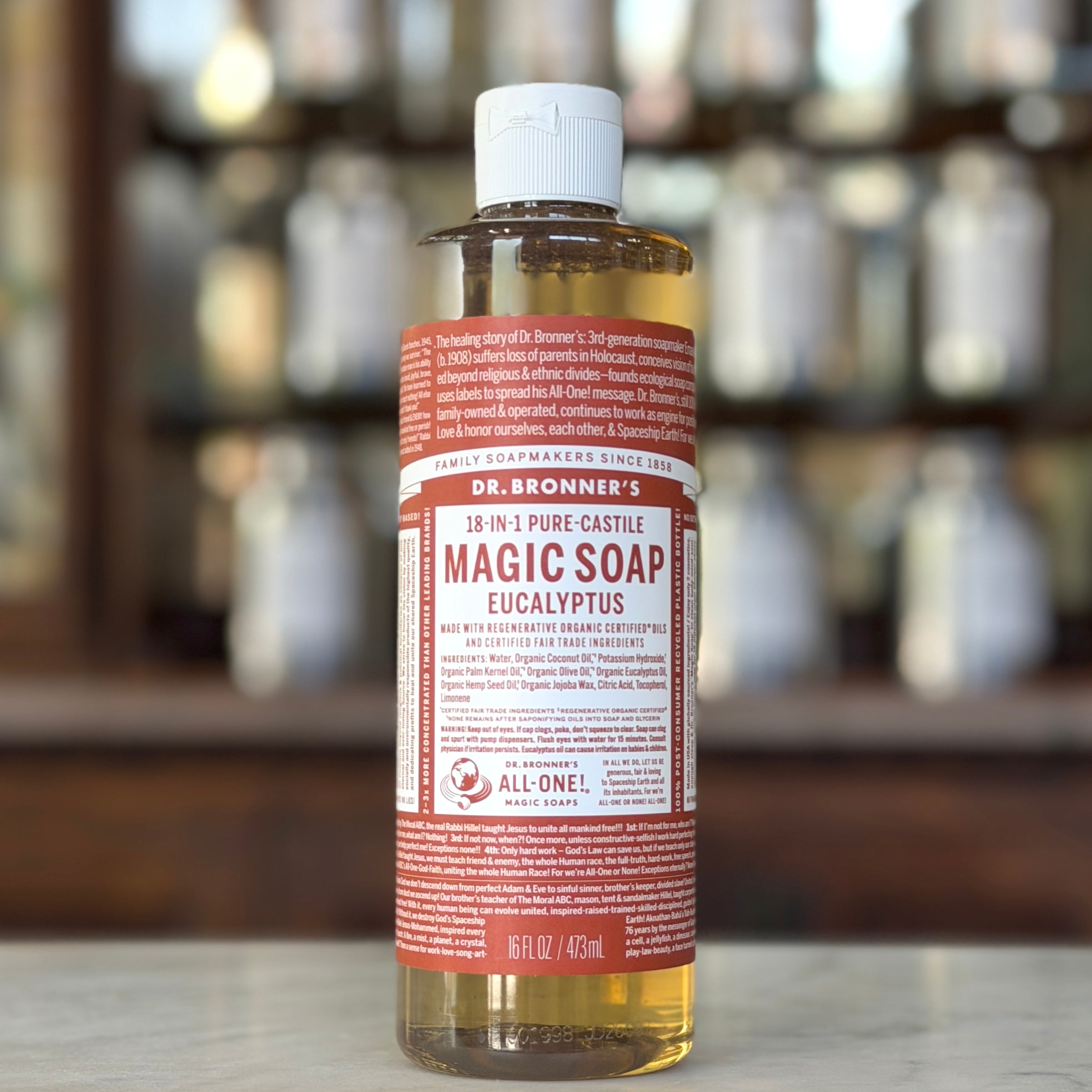 Dr. Bronner's Pure Castile Soap 16 oz
