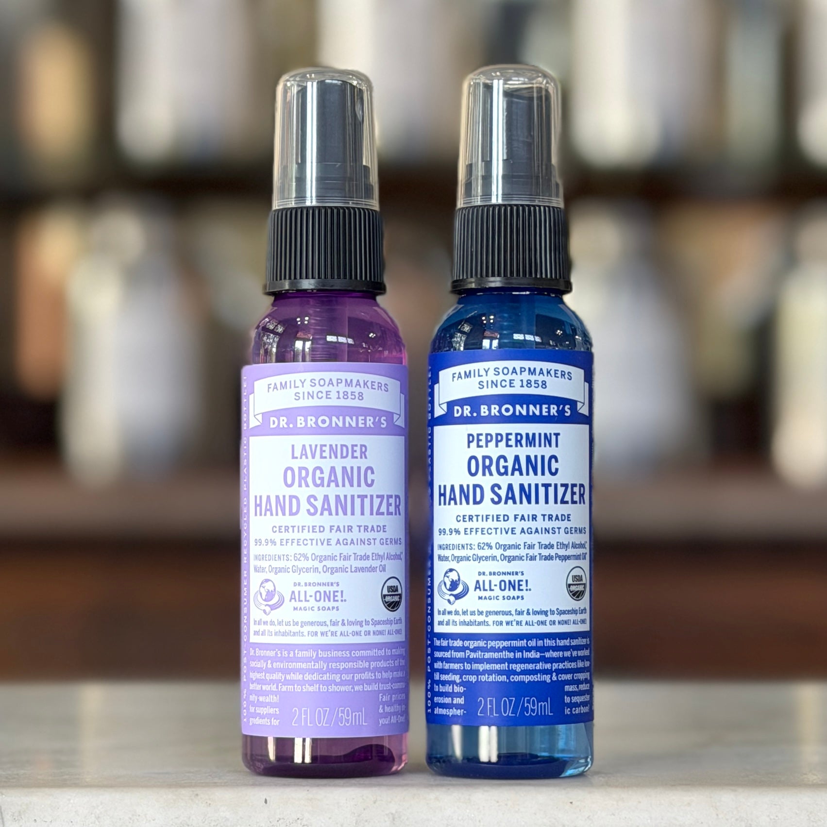 Dr. Bronner's Organic Hand Sanitizer
