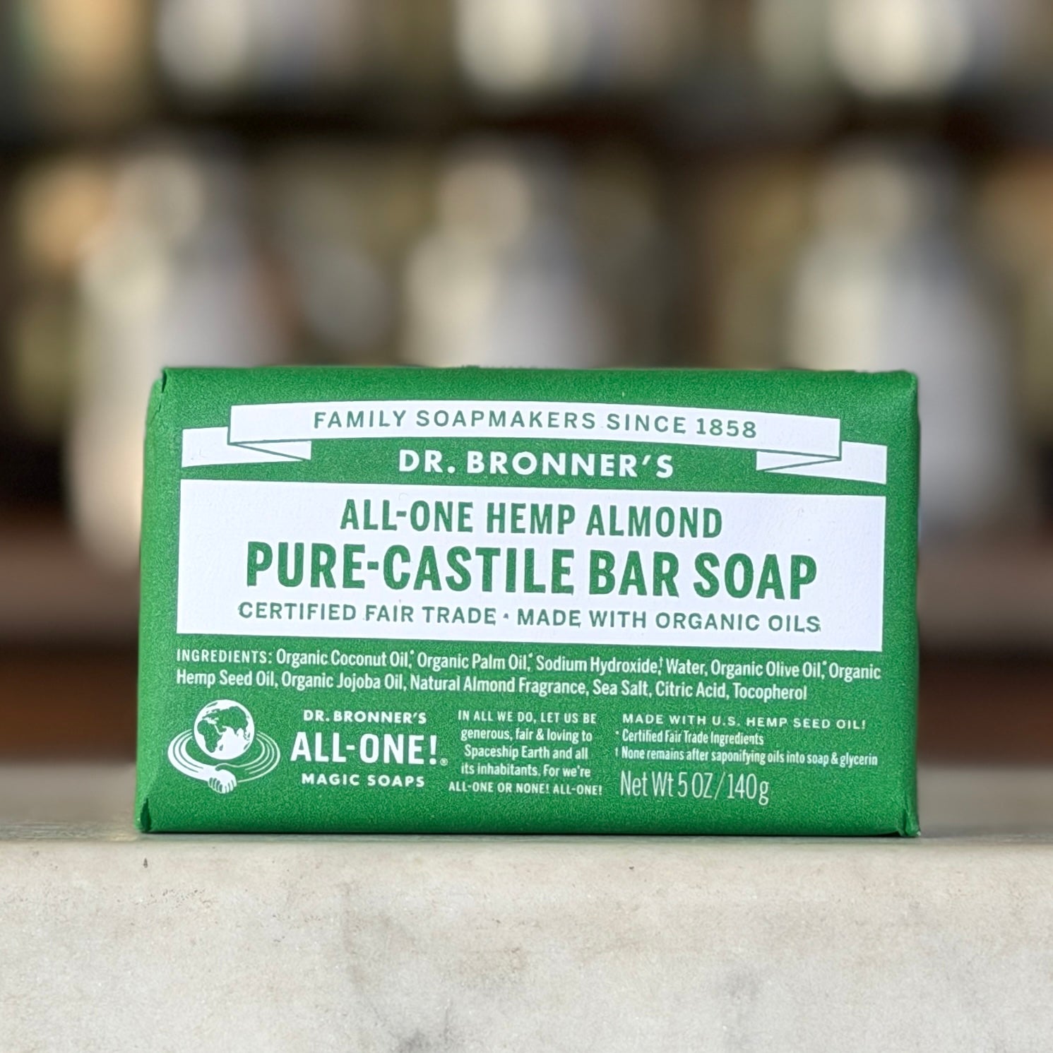 Dr. Bronner's Pure Castile Bar Soap 5 oz