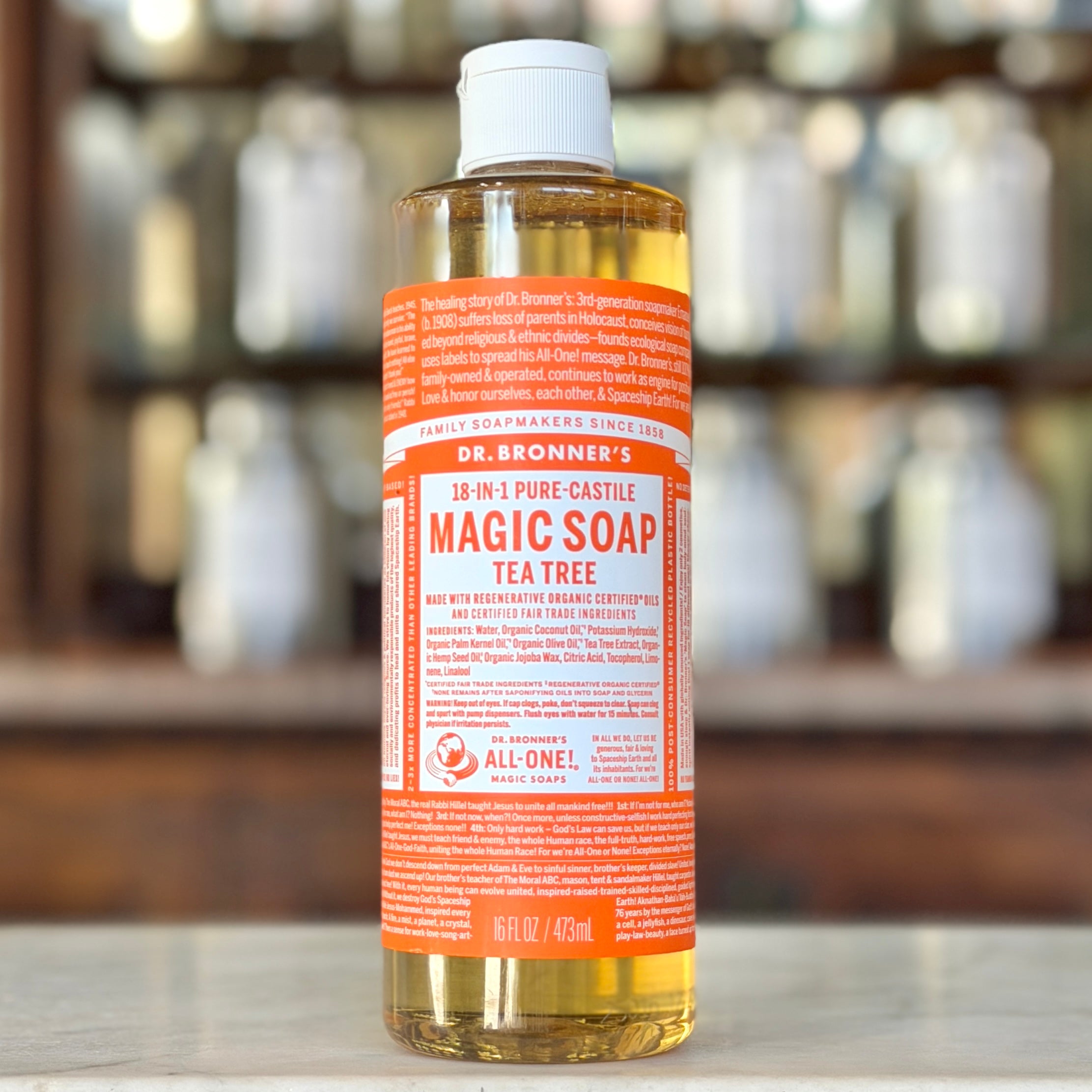 Dr. Bronner's Pure Castile Soap 16 oz