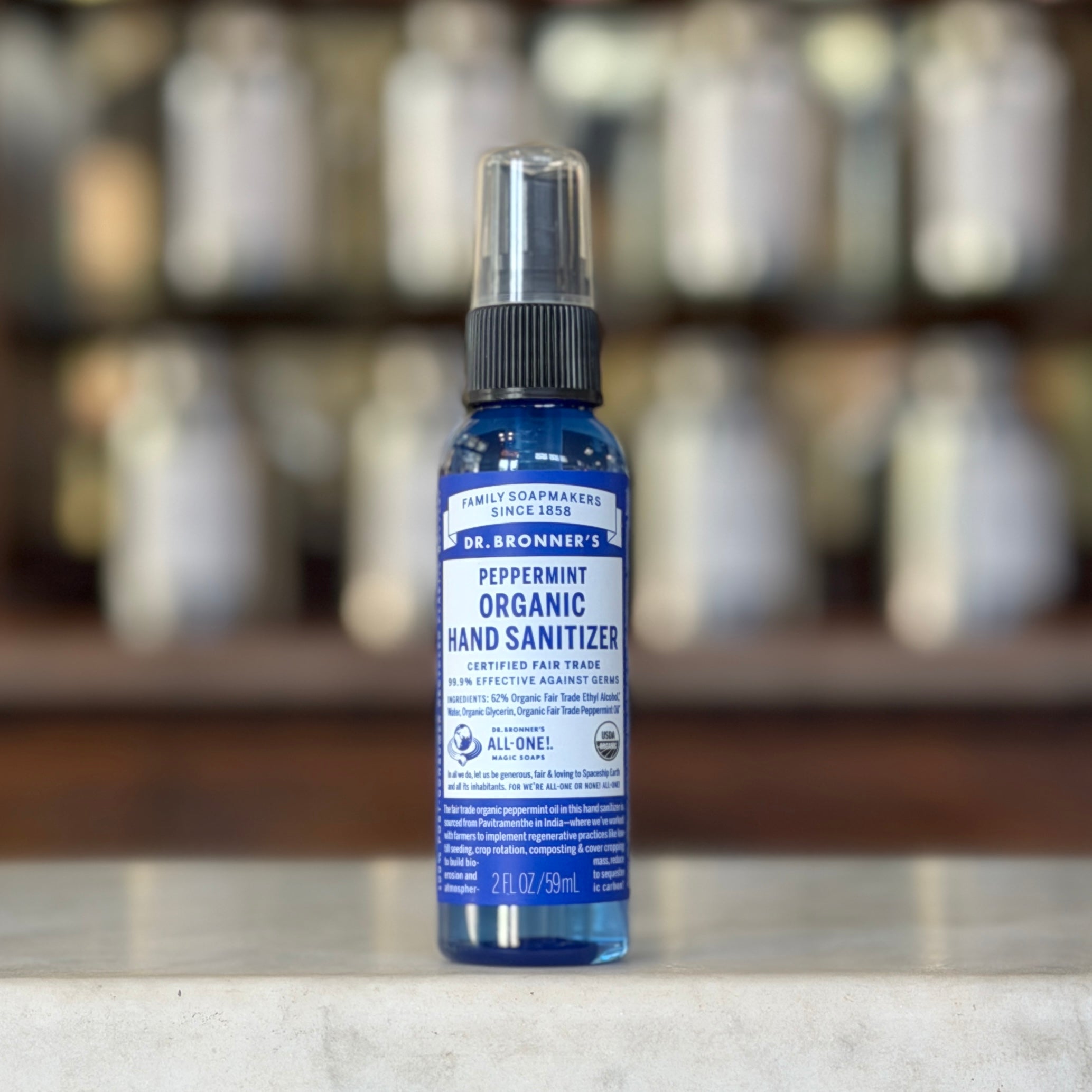 Dr. Bronner's Organic Hand Sanitizer