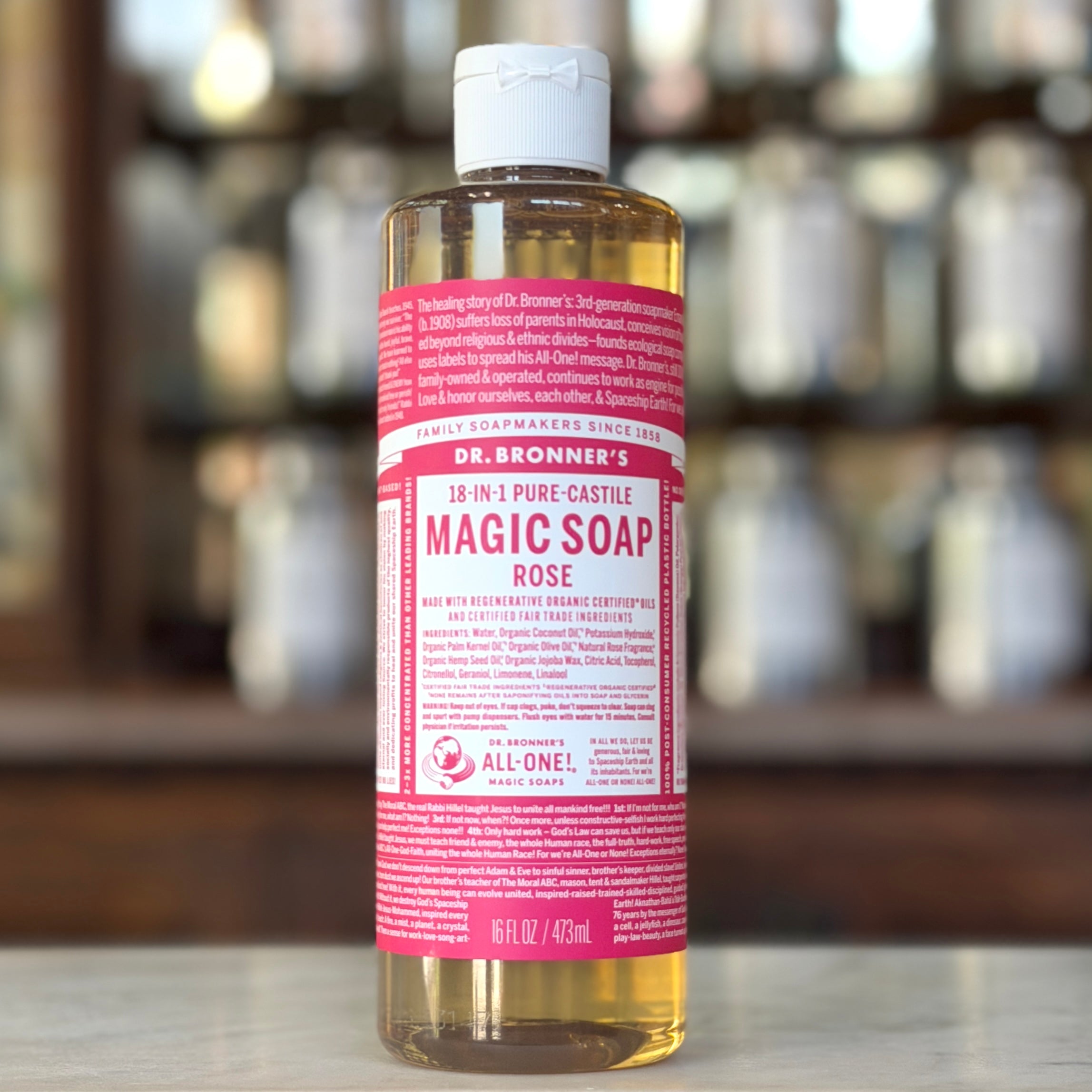 Dr. Bronner's Pure Castile Soap 16 oz