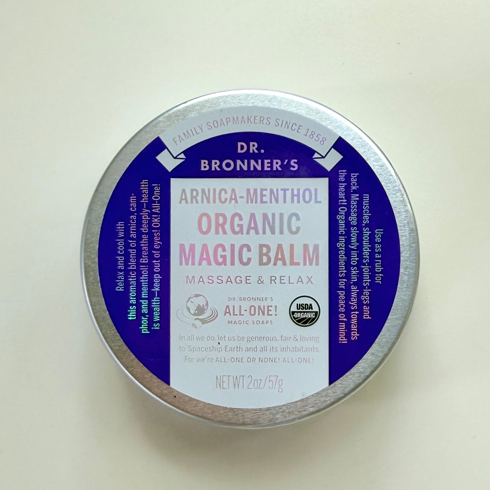 Dr. Bronner's Organic Magic Balm