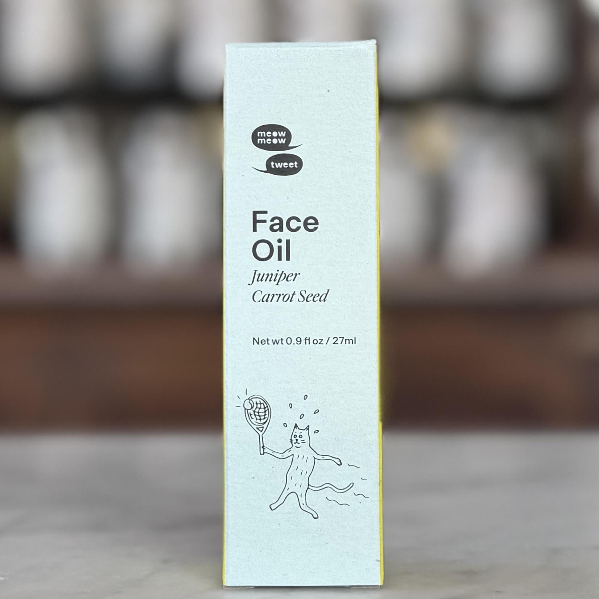 Meow Meow Tweet - Juniper Carrot Seed Face Oil