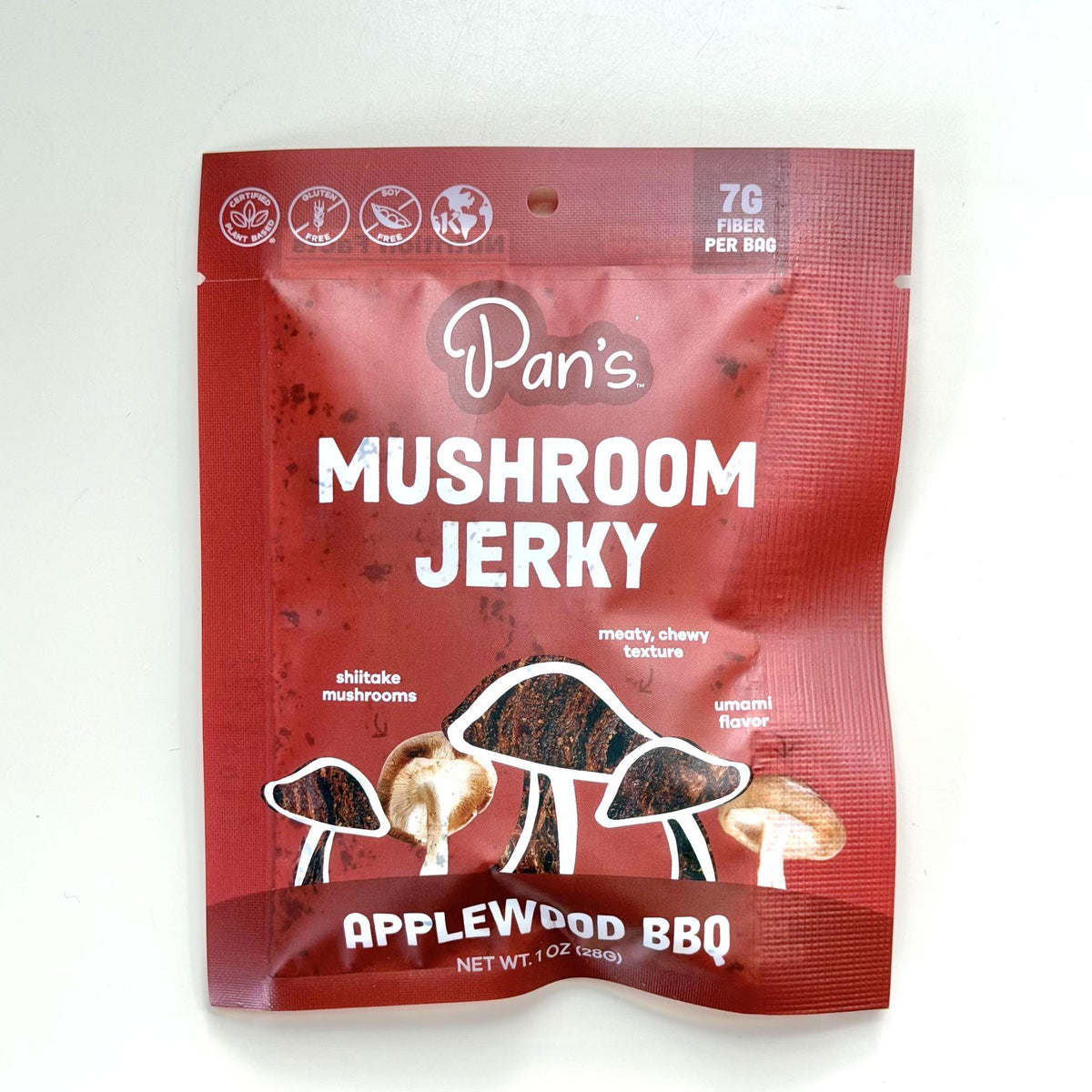 Pan's Mushroom Jerky - 1 oz
