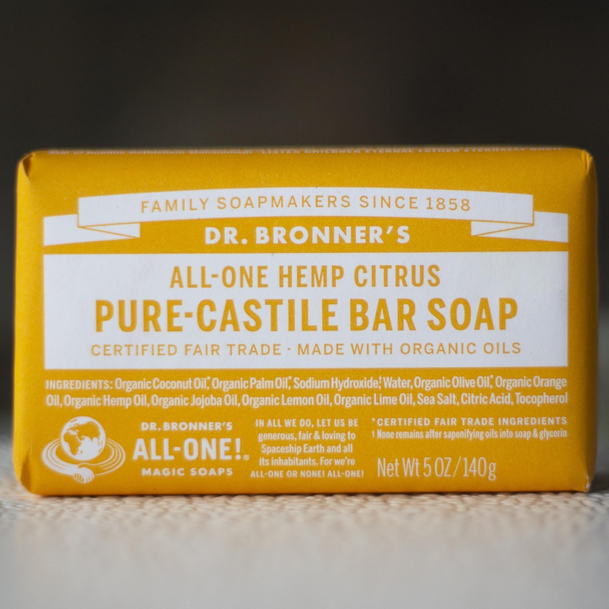 Dr. Bronner's Pure Castile Bar Soap 5 oz