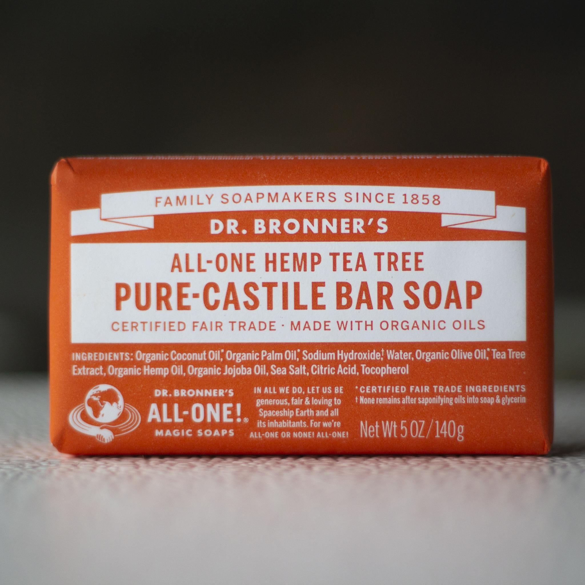 Dr. Bronner's Pure Castile Bar Soap 5 oz