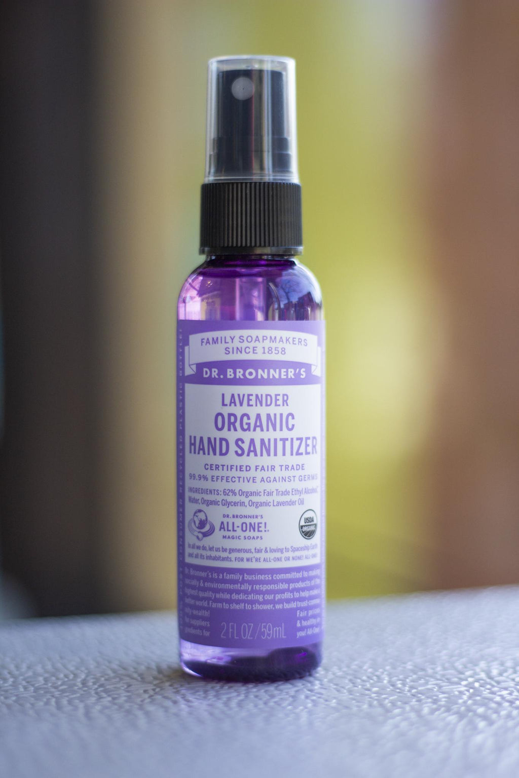 Dr. Bronner's Organic Hand Sanitizer