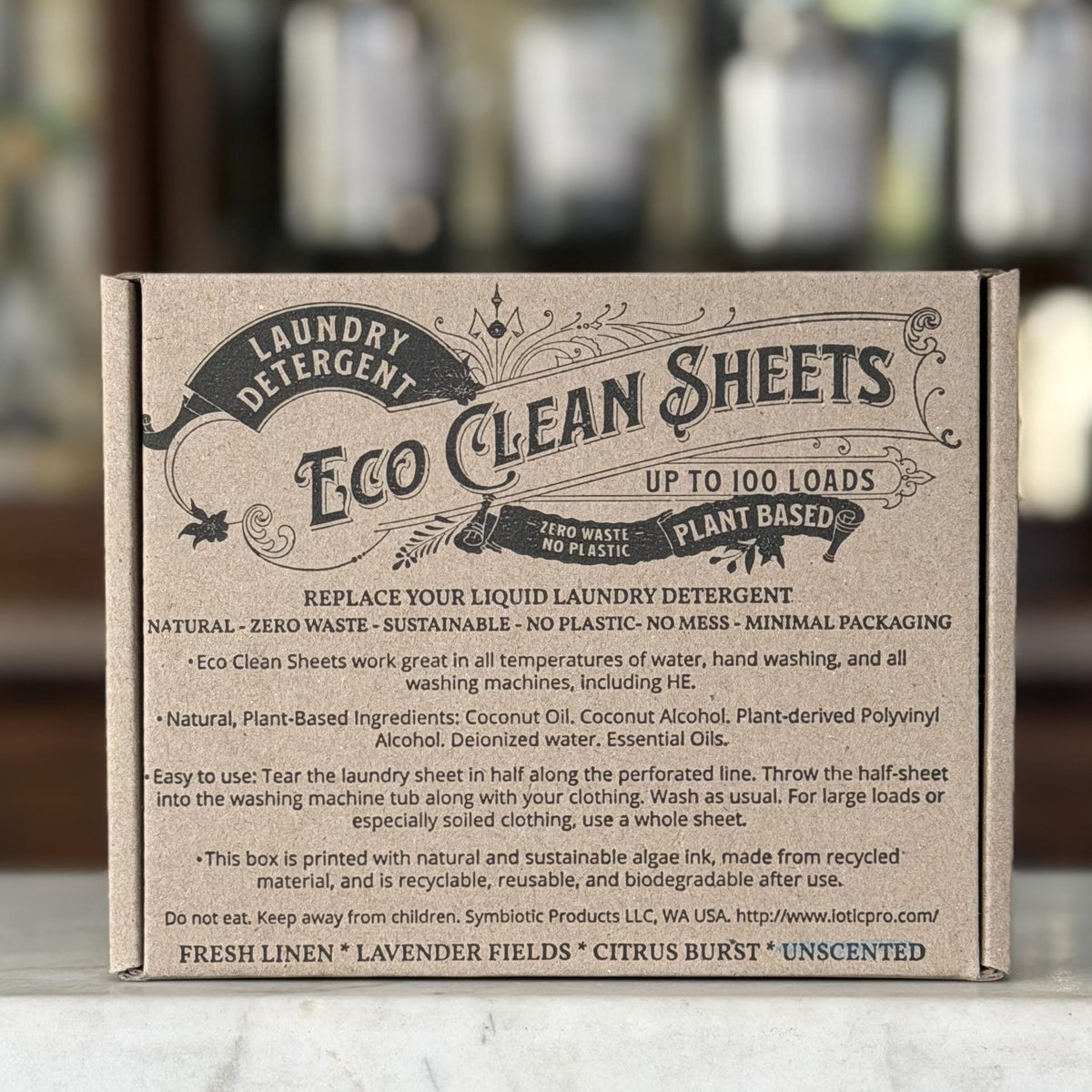 Symbiotic Products - Eco Clean Sheets