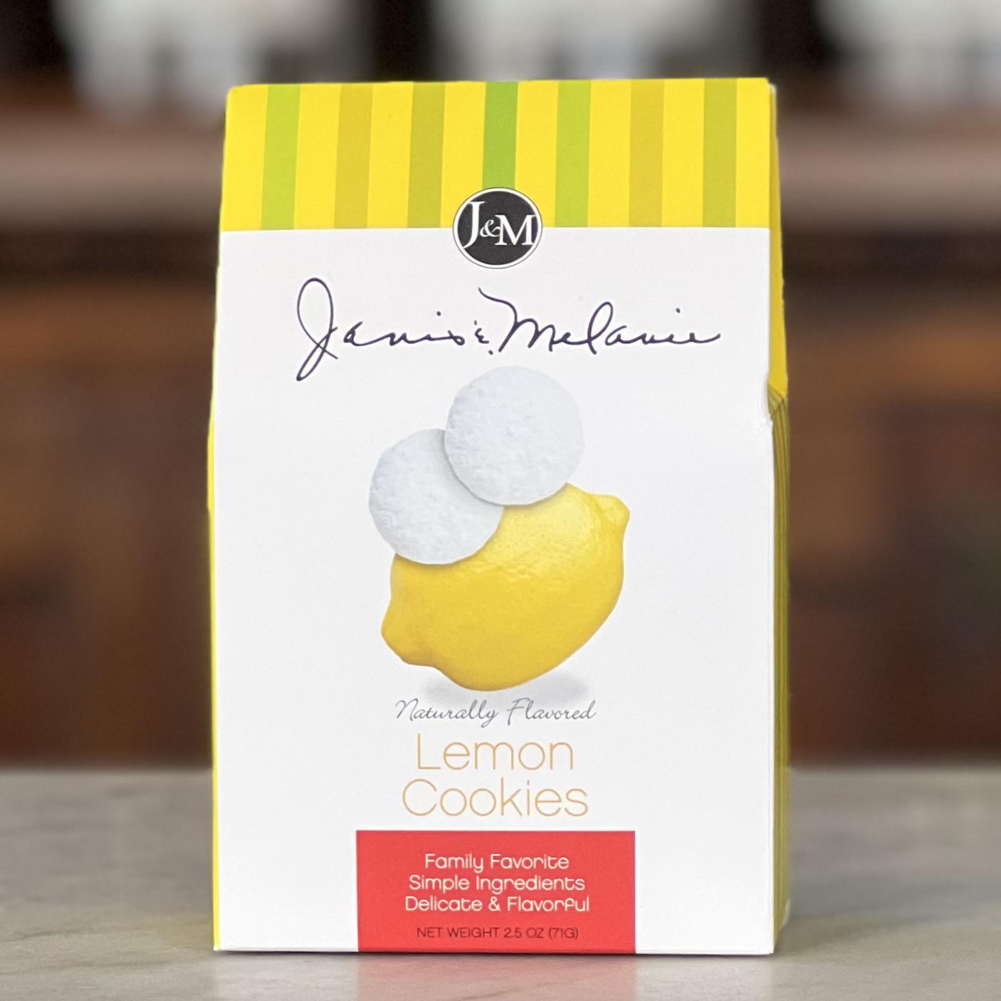 J & M Tea Cookies Lemon