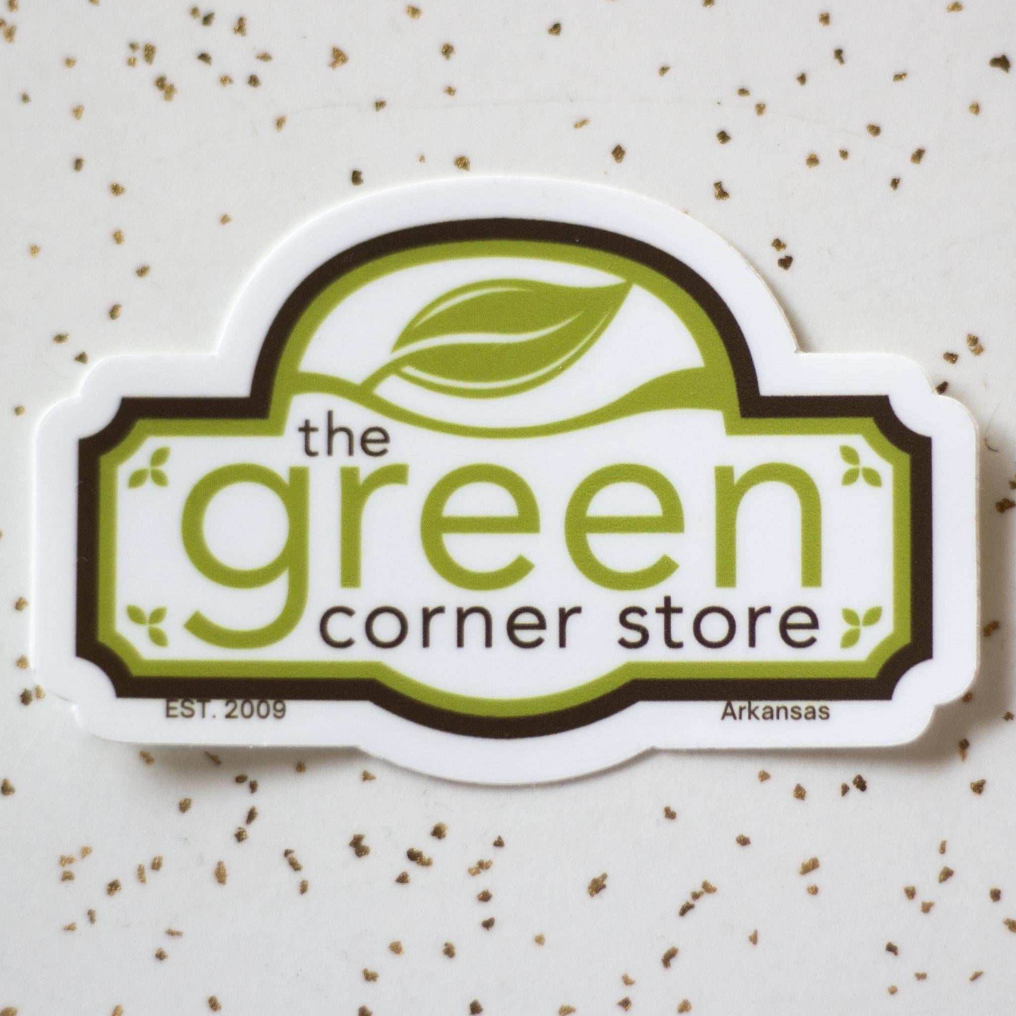 The Green Corner Store Logo Sticker