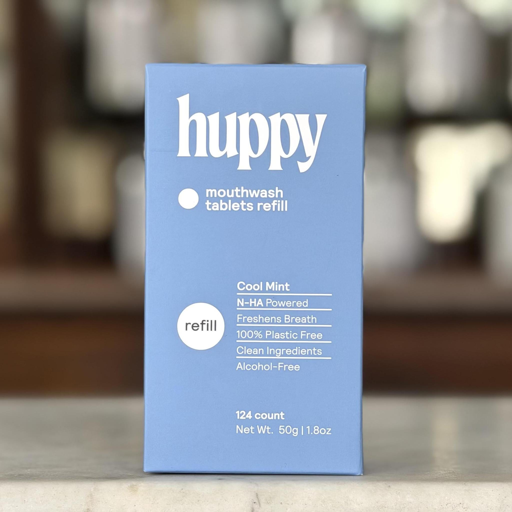 Huppy Mouthwash Tablets - Cool Mint